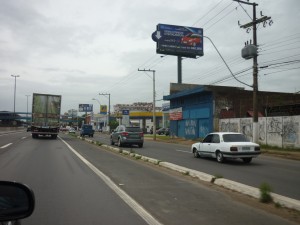 Sur un grand axe, près de Porto Alegre (Sud)